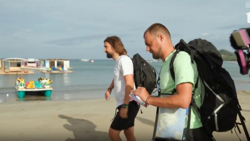 Jurnal de călătorie Asia Express, episodul 4. Gabi Tamaş şi Dan Alexa, ipostaze savuroase pe Drumul Eroilor. Cum au fost filmați