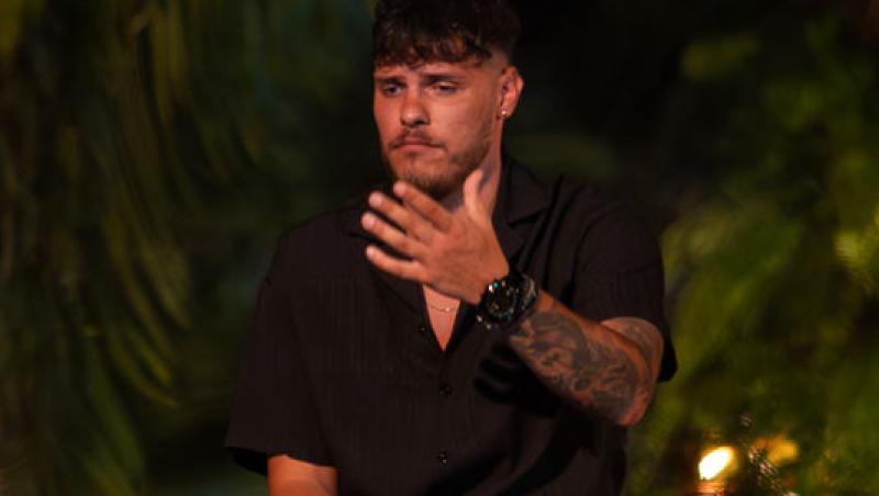 Insula Iubirii, 19 august 2025. Reacția lui Andrei Lemnaru la imaginile cu Teo și Ella din baie. Ce decizie a luat concurentul