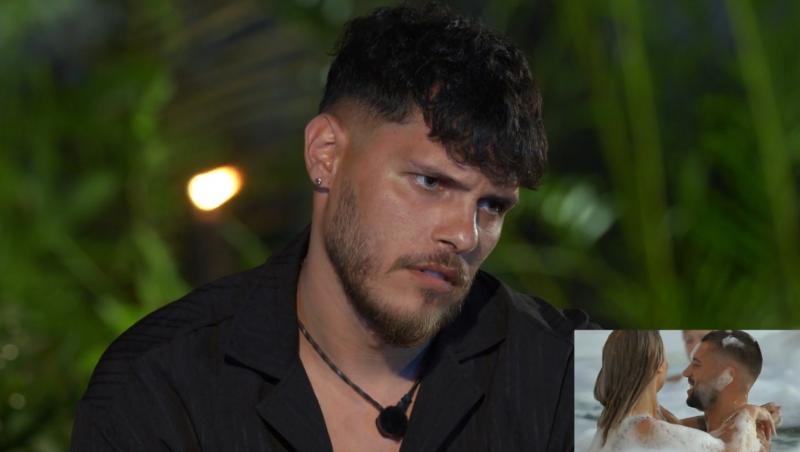Insula Iubirii, 19 august 2025. Reacția lui Andrei Lemnaru la imaginile cu Teo și Ella din baie. Ce decizie a luat concurentul