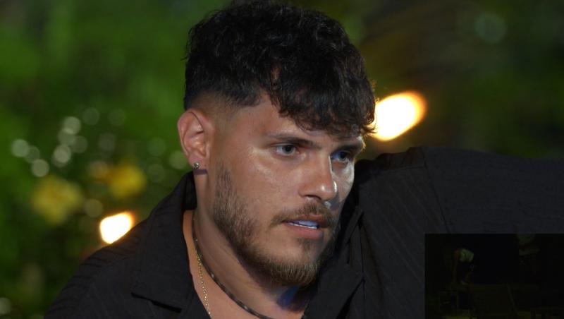 Insula Iubirii, 19 august 2025. Reacția lui Andrei Lemnaru la imaginile cu Teo și Ella din baie. Ce decizie a luat concurentul