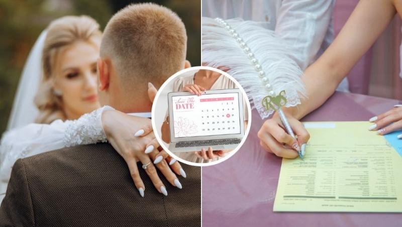 colaj mire și mireasă