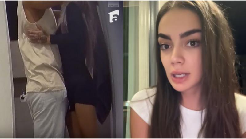 colaj foto daiana prodan, ella si teo la insula iubirii