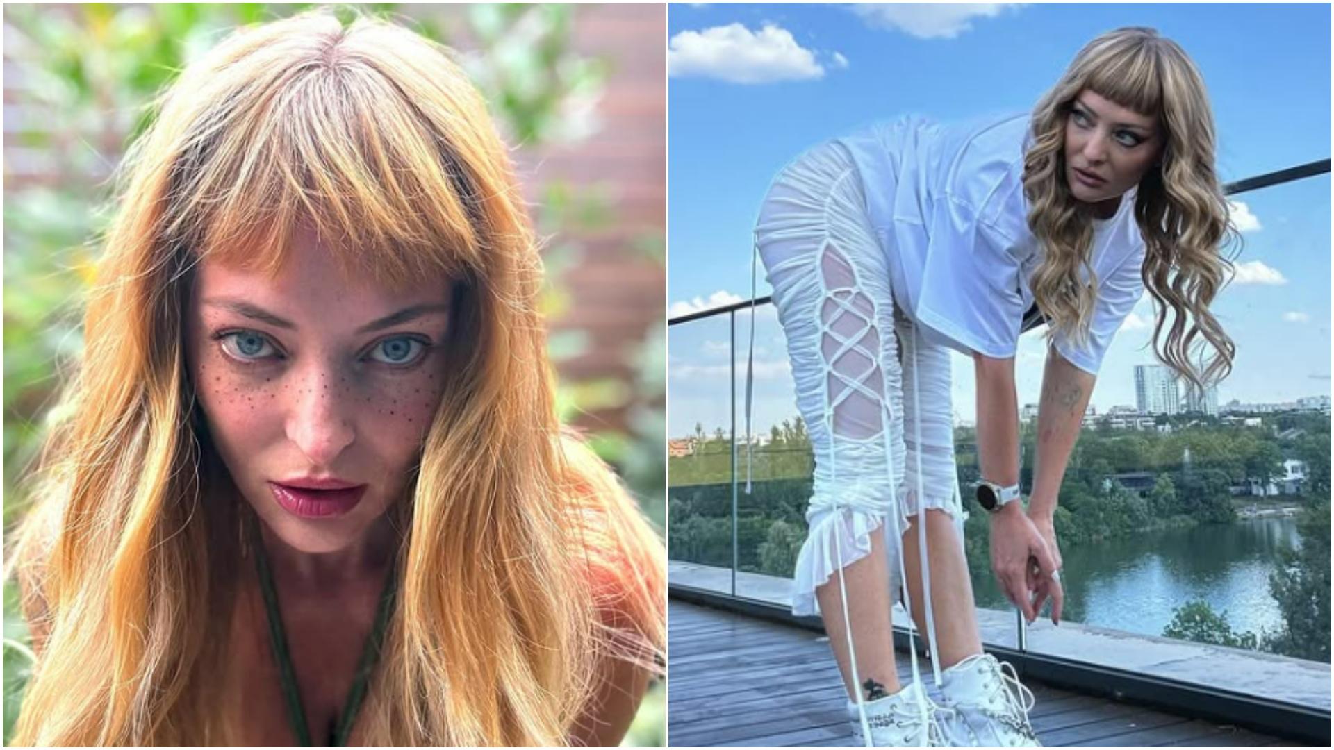 Delia, ipostaze incendiare, într-un costum de baie minuscul. Fanii au crezut că imaginile au fost „scăpate” pe internet