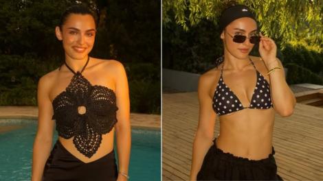 Alexia Eram, imagini din vacanța în sudul Franței. Cum s-a răsfățat influencerița alături de iubit