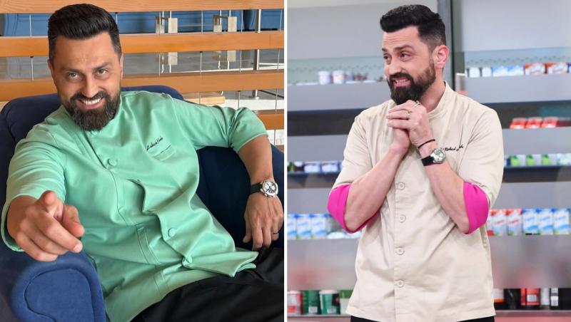 Chef Orlando Zaharia, imagine rară cu tatăl lui. Cât de bine seamănă juratul Chefi la cuțite cu părintele său
