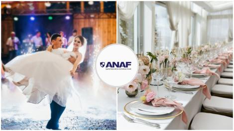 ANAF ia în vizor sălile de evenimente! Oamenii legii vor să știe câți participanți sunt la nunți, botezuri, majorate și nu numai