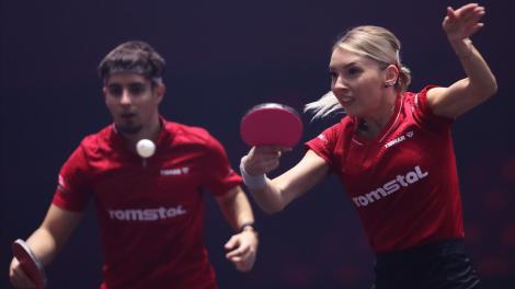 Bernadette Szocs și Eduard Ionescu, calificați în semifinale la dublu mixt, la Europe Smash - Sweden 2025