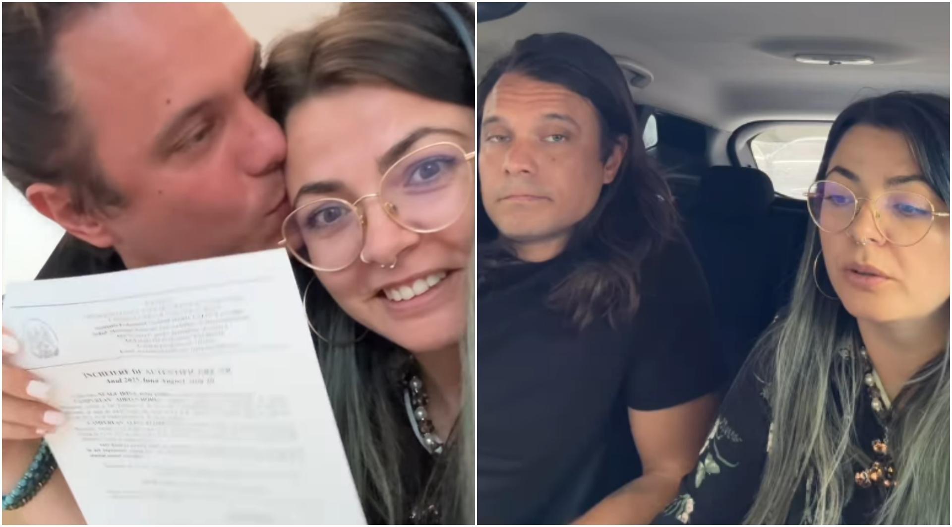 Aluziva și Adi Câmpurean au divorțat, după 11 ani de căsnicie. Mesajul complet neașteptat prin care au dat vestea