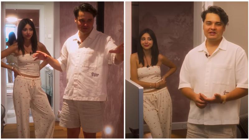 Colaj cu Selly și iubita lui Smaranda Știrbu în noul apartament