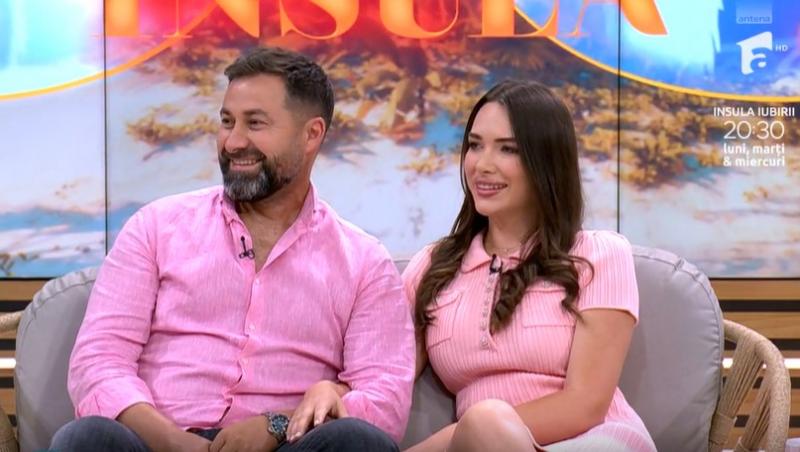 Iustina și Cornel Luchian, revenire spectaculoasă la TV. Ce zice fata despre ispita Teo, după scenele fierbinți cu Ella