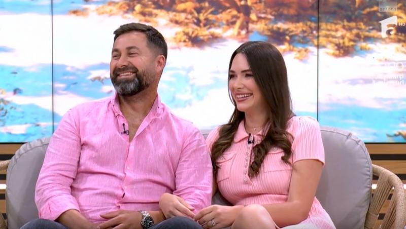 Iustina și Cornel Luchian, revenire spectaculoasă la TV. Ce zice fata despre ispita Teo, după scenele fierbinți cu Ella