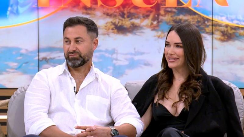 Iustina și Cornel Luchian, revenire spectaculoasă la TV. Ce zice fata despre ispita Teo, după scenele fierbinți cu Ella