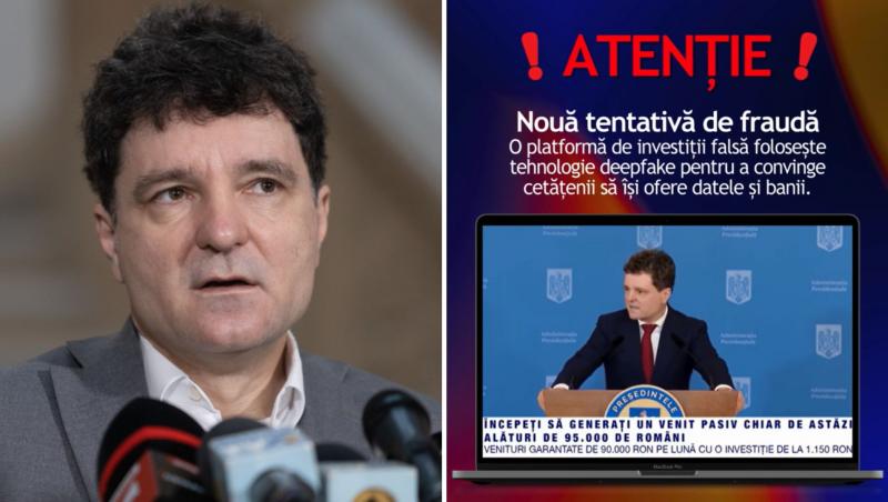 Imaginea președintelui Nicușor Dan, folosită în scheme frauduloase de tip „investiții rapide”. Avertismentul DNSC