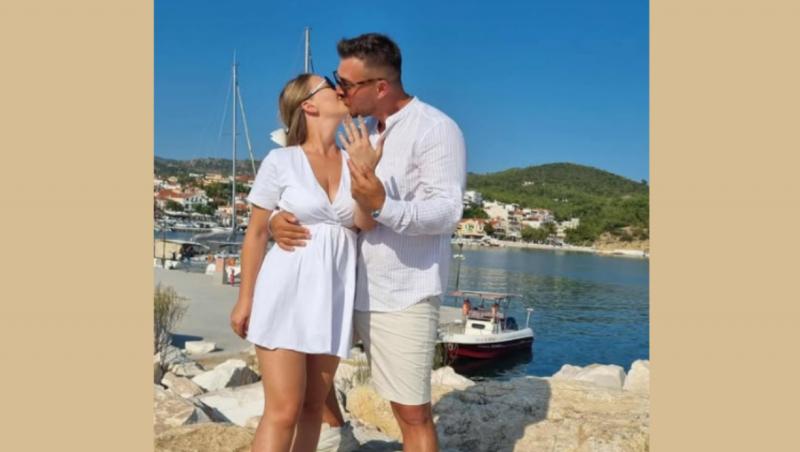 Mireasa sezonul 11. Iulia Aelenei a fost cerută în căsătorie de iubitul ei. Imaginea superbă de la logodnă