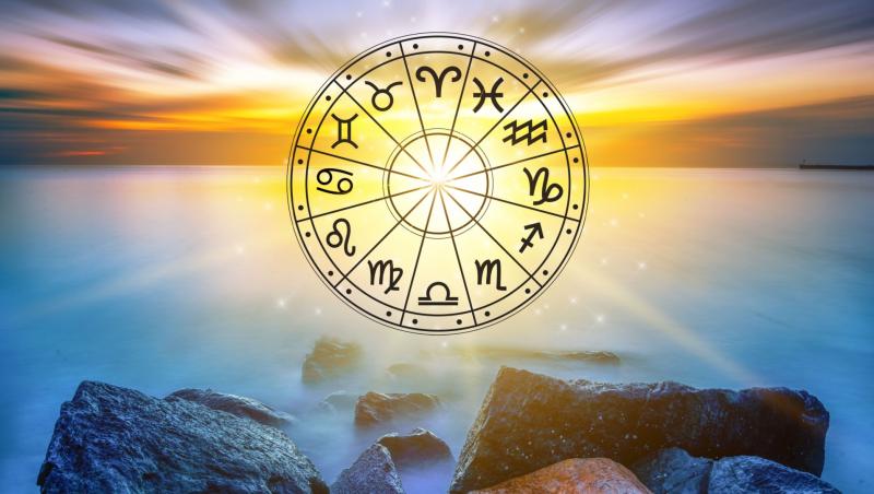 Semne zodiacale în interiorul cercului horoscopului