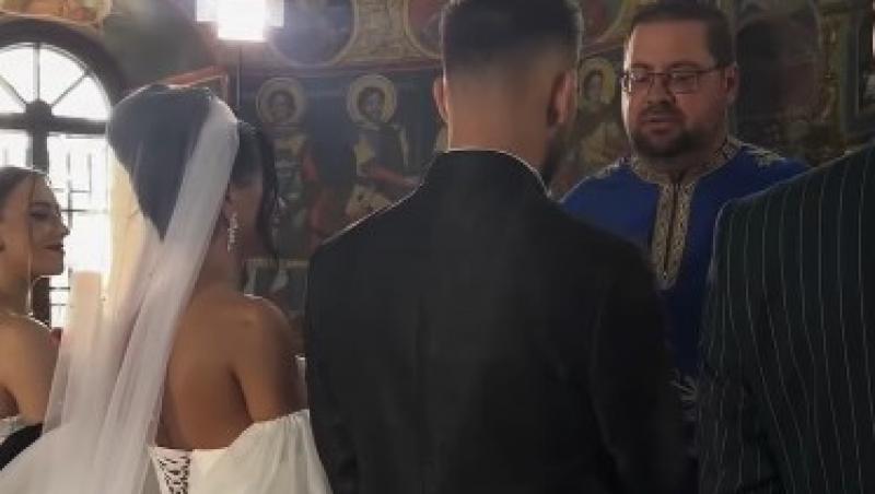 Larisa Mârtan, fosta ispită de la Insula Iubirii, s-a căsătorit religios. Cum arată în rochie de mireasă. Imagini de la nuntă