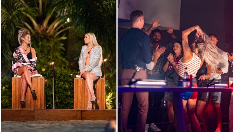 colaj foto cu oana monea si maria la insula iubirii si poza cu concurenti si ispite din sezonul 9