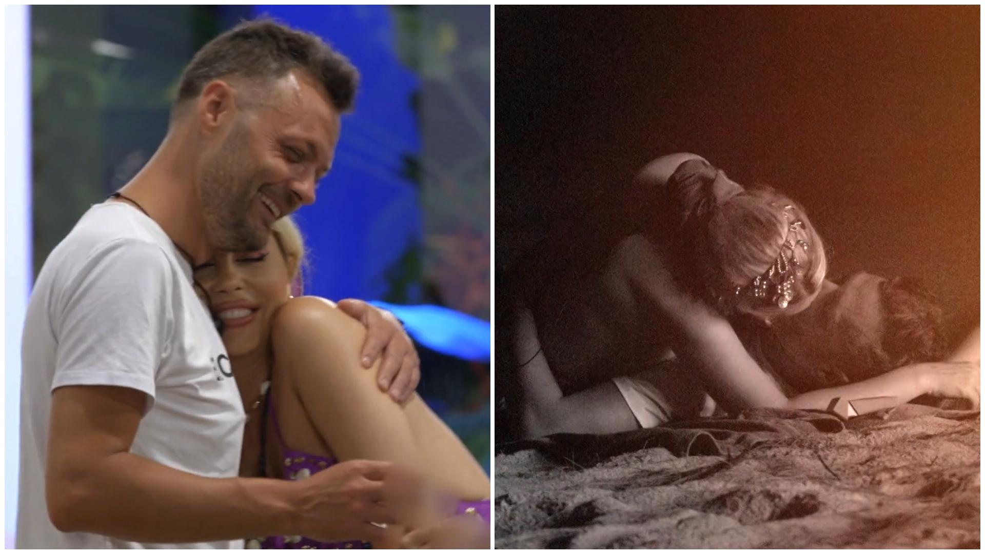 Marius Avram și Oana Monea s-au sărutat pe plajă