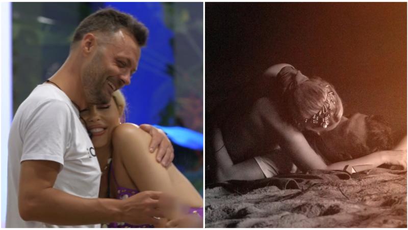 Marius Avram și Oana Monea s-au sărutat pe plajă