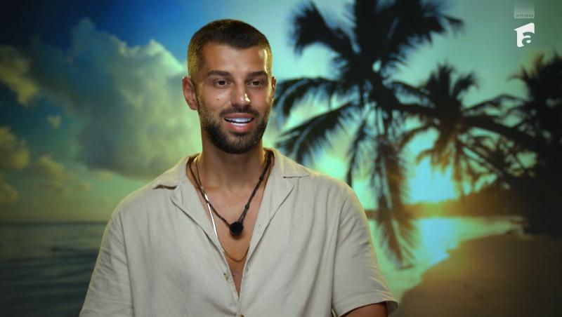 Insula Iubirii, 25 august 2025. Ella Vișan și Teo Costache, scene fierbinți în cameră. Apropierea celor doi nu a putut fi difuzată