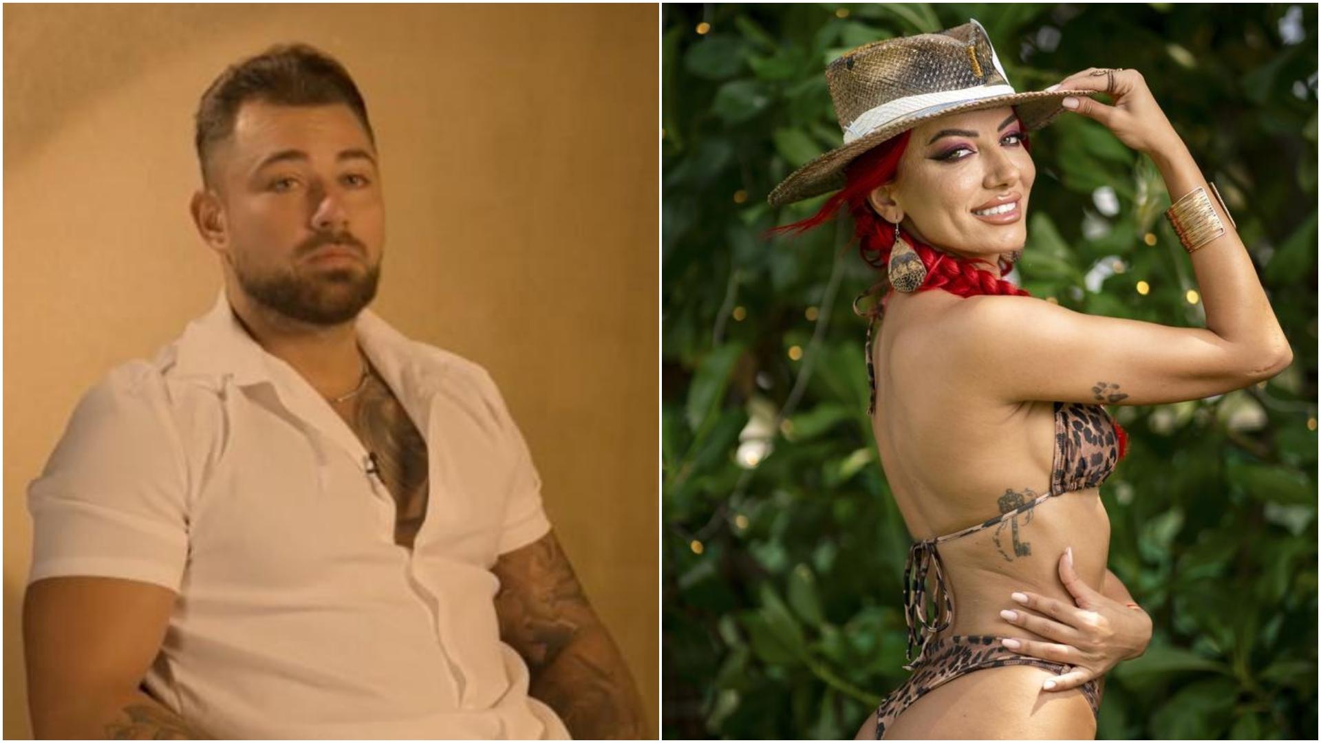 colaj foto Claudiu Dragotă și fosta ispită Anamaria Vaida de la Insula Iubirii sezonul 8