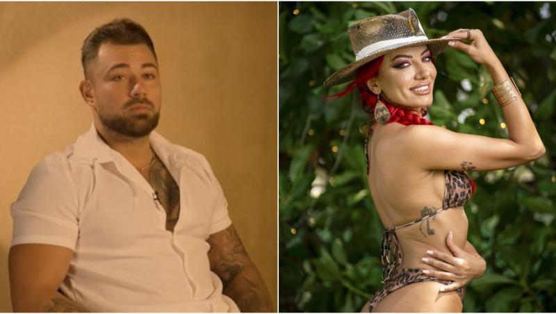 colaj foto Claudiu Dragotă și fosta ispită Anamaria Vaida de la Insula Iubirii sezonul 8