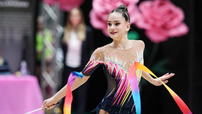Cine e Amalia Lică. Adolescenta scrie istorie pentru România la gimnastica ritmică după 33 de ani