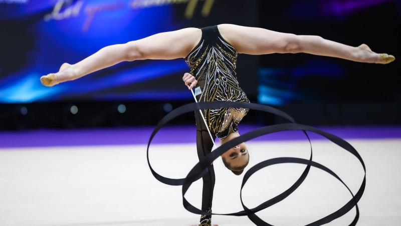 Cine e Amalia Lică. Adolescenta scrie istorie pentru România la gimnastica ritmică după 33 de ani