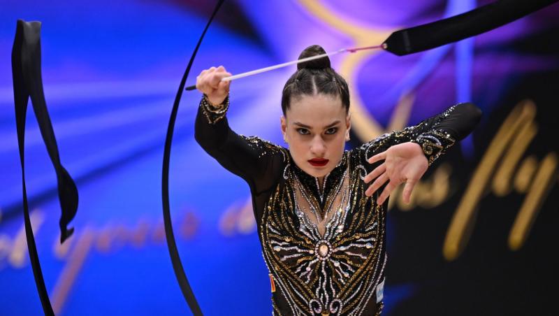 Cine e Amalia Lică. Adolescenta scrie istorie pentru România la gimnastica ritmică după 33 de ani