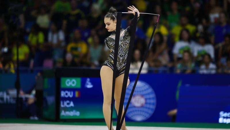 Cine e Amalia Lică. Adolescenta scrie istorie pentru România la gimnastica ritmică după 33 de ani