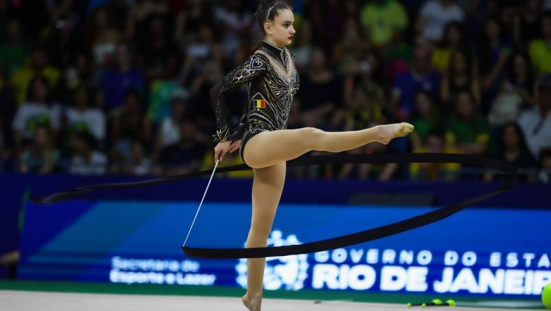 Cine e Amalia Lică. Adolescenta scrie istorie pentru România la gimnastica ritmică după 33 de ani