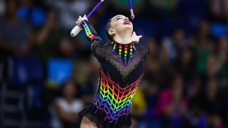 Cine e Amalia Lică. Adolescenta scrie istorie pentru România la gimnastica ritmică după 33 de ani