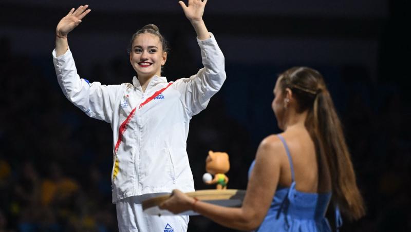Cine e Amalia Lică. Adolescenta scrie istorie pentru România la gimnastica ritmică după 33 de ani