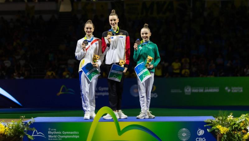 Cine e Amalia Lică. Adolescenta scrie istorie pentru România la gimnastica ritmică după 33 de ani