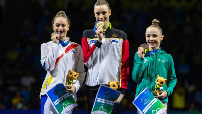 Cine e Amalia Lică. Adolescenta scrie istorie pentru România la gimnastica ritmică după 33 de ani