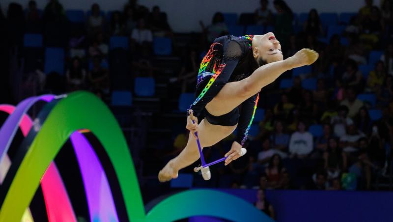 Cine e Amalia Lică. Adolescenta scrie istorie pentru România la gimnastica ritmică după 33 de ani