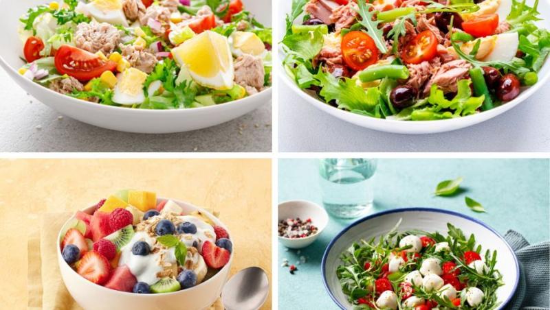 mai multe salate pentru copii