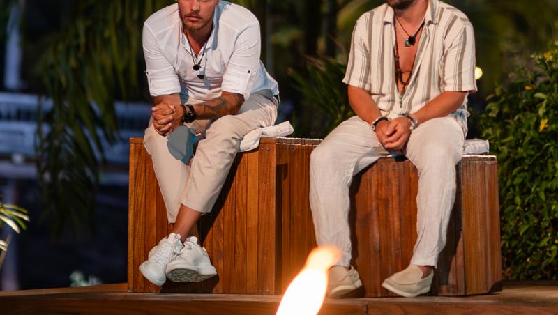 Insula Iubirii, 26 august 2025. Andrei Lemnaru și Marian Grozavu, primii protagoniști de la Bonfire. Ce i-a zdruncinat pe băieți