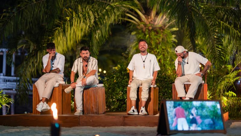 Insula Iubirii, 26 august 2025. Andrei Lemnaru și Marian Grozavu, primii protagoniști de la Bonfire. Ce i-a zdruncinat pe băieți
