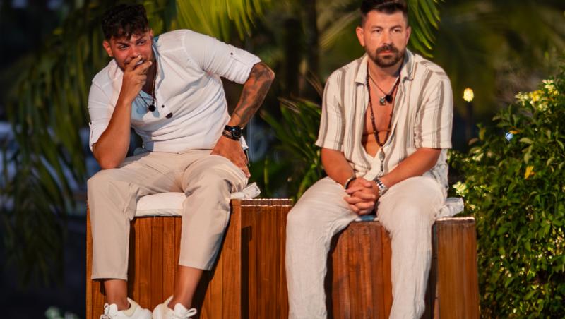 Insula Iubirii, 26 august 2025. Andrei Lemnaru și Marian Grozavu, primii protagoniști de la Bonfire. Ce i-a zdruncinat pe băieți