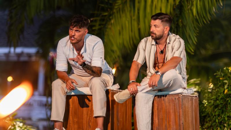 Insula Iubirii, 26 august 2025. Andrei Lemnaru și Marian Grozavu, primii protagoniști de la Bonfire. Ce i-a zdruncinat pe băieți