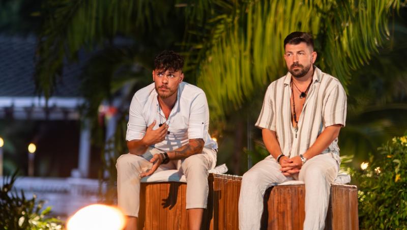 Insula Iubirii, 26 august 2025. Andrei Lemnaru și Marian Grozavu, primii protagoniști de la Bonfire. Ce i-a zdruncinat pe băieți