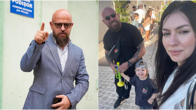 colaj foto actor andrei coman si familia lui