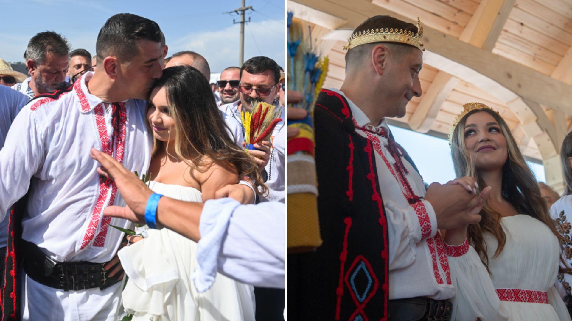 George Simion și Ilinca au sărbătorit trei ani de la nunta lor. Ea a arătat o poză nouă de cuplu: „Trei ani de iubire”