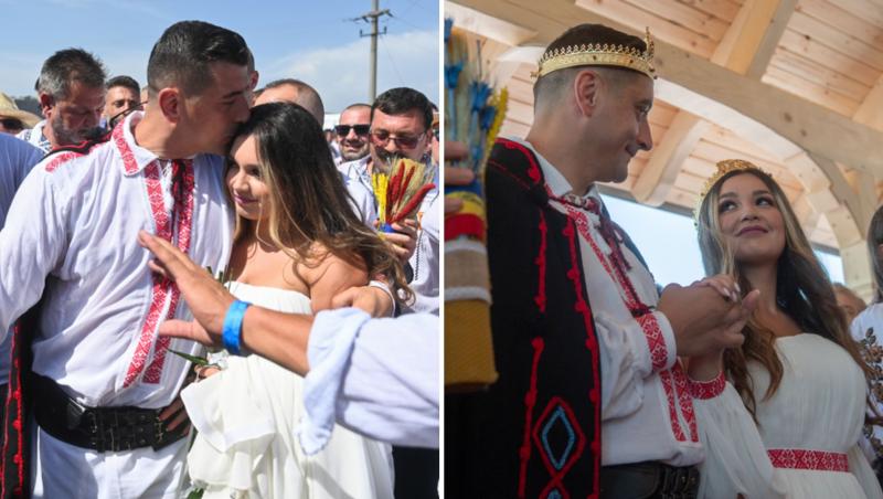 George Simion și Ilinca au sărbătorit trei ani de la nunta lor. Ea a arătat o poză nouă de cuplu: „Trei ani de iubire”