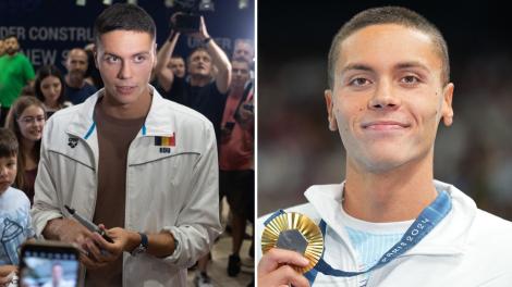 Cum s-a comportat David Popovici la un restaurant din Sibiu. Campionul i-a impresionat pe cei prezenți