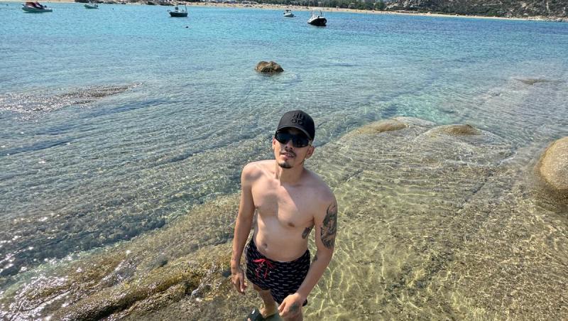 Juno, Rocky din Iubire cu parfum de lavandă, și-a încărcat bateriile între muzică, mare și adrenalină