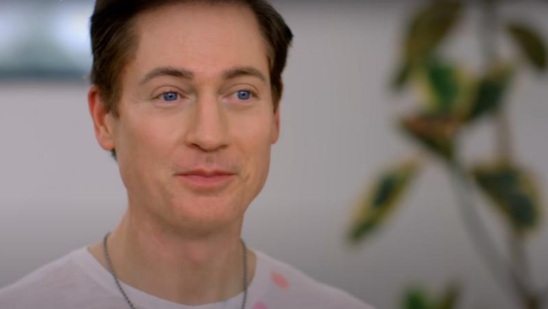 captură cu Bryan Johnson dintr-un interviu publicat pe canalul său de Youtube