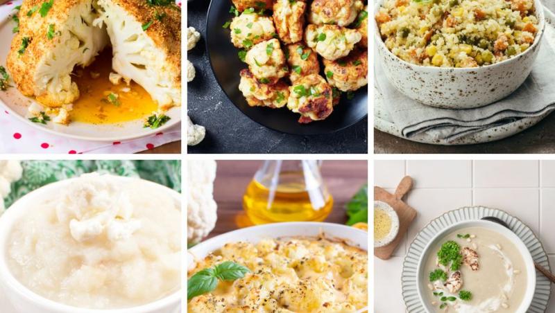 6 moduri de a găti conopida