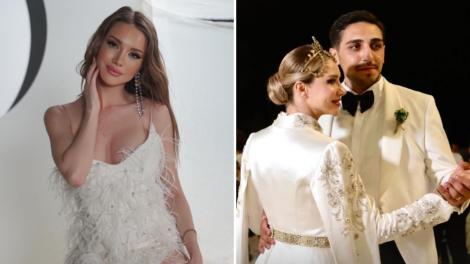 Otilia Bilionera, nuntă grandioasă cu soțul ei turc. Cum a arătat artista în rochie de mireasă. Apariția ei diafană a uluit